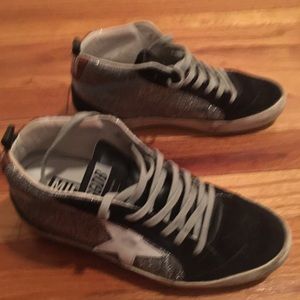 Golden Goose Glitter mod star style.